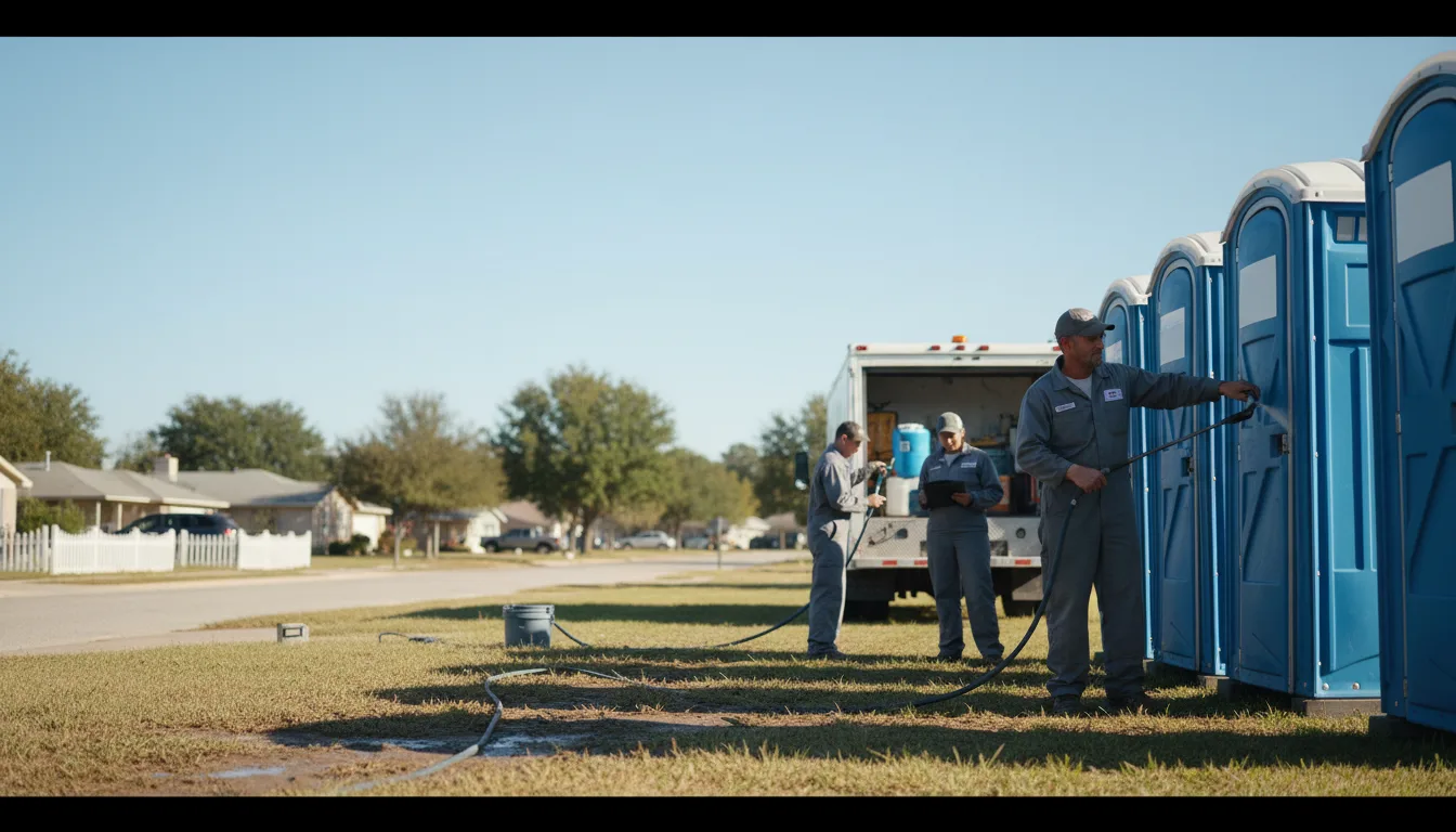 Long-Term Portable Toilet Rental in Manilla, IN near me